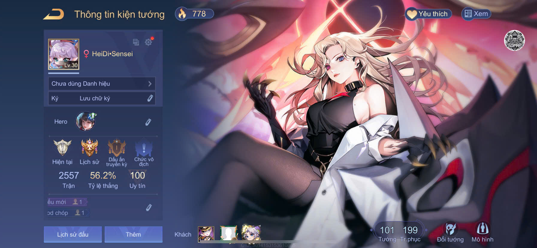 Acc Liên Quân VIP
