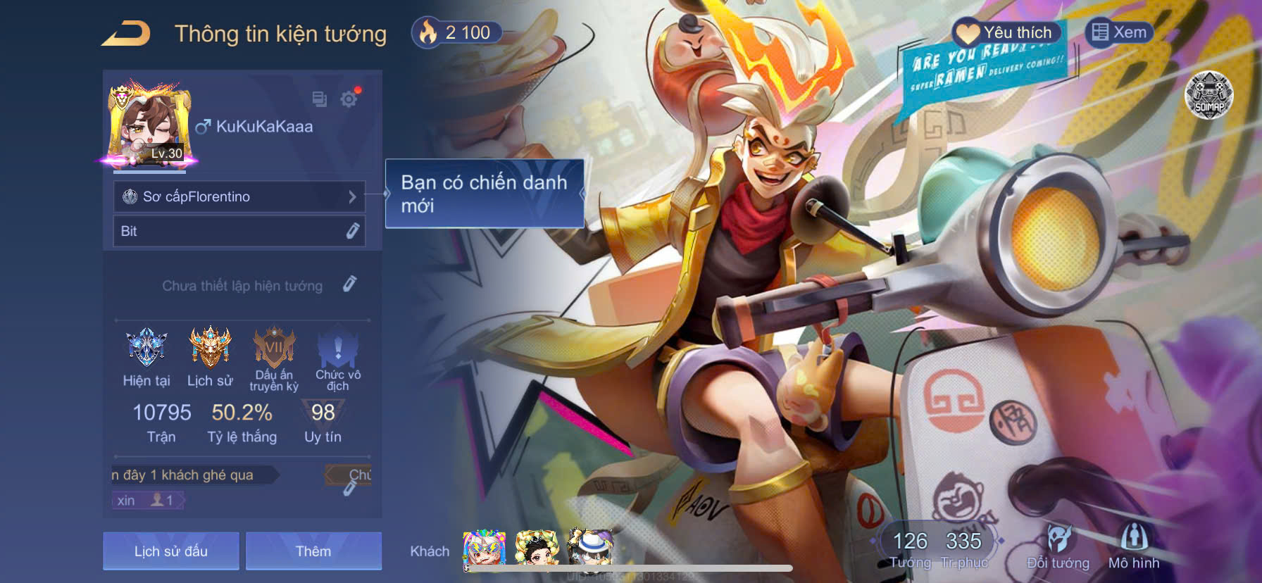 Acc Liên Quân VIP