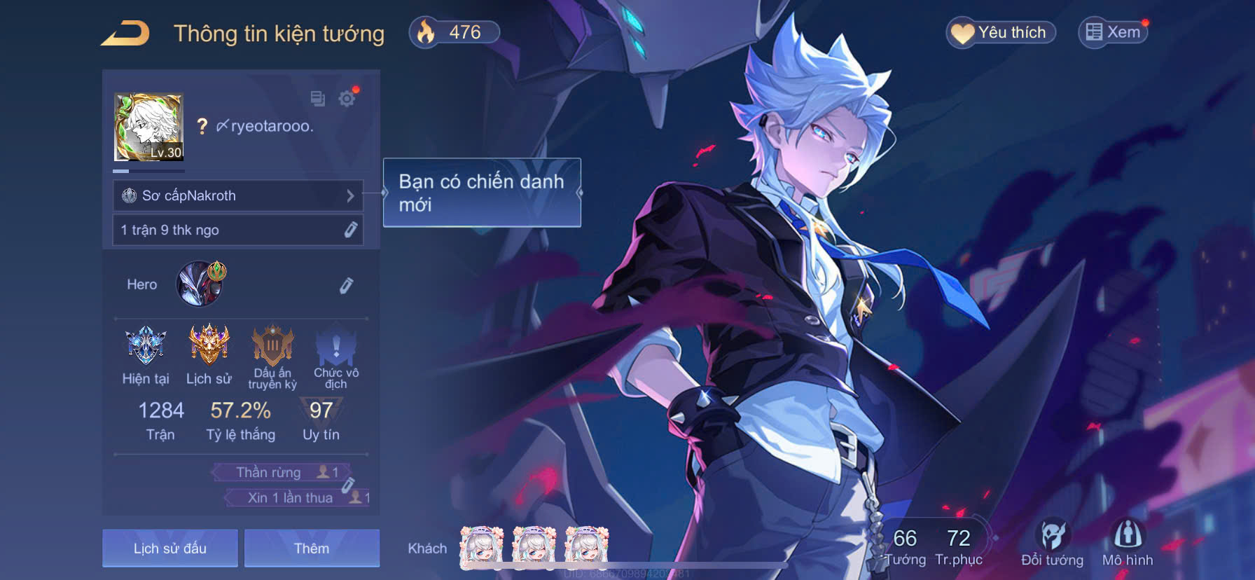 Acc Liên Quân VIP