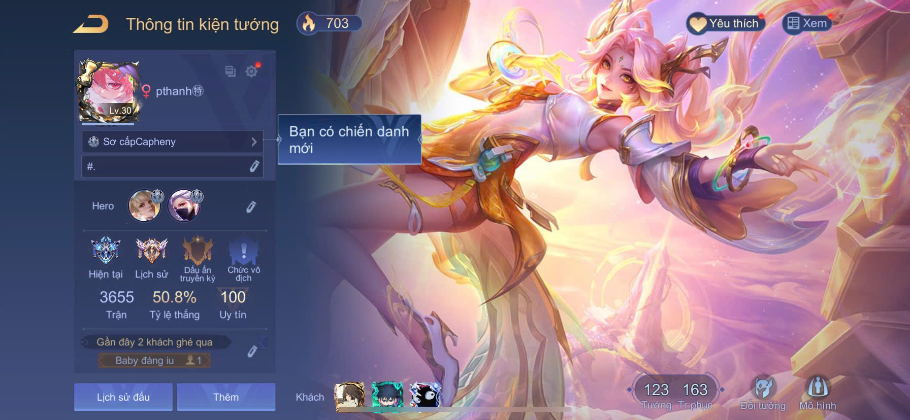 Acc Liên Quân VIP